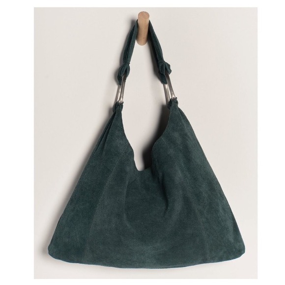 Free People Handbags - NWT Free People Bobby Slouch Tote Pine